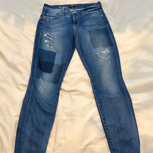 7 for all Mankind skinny jeans